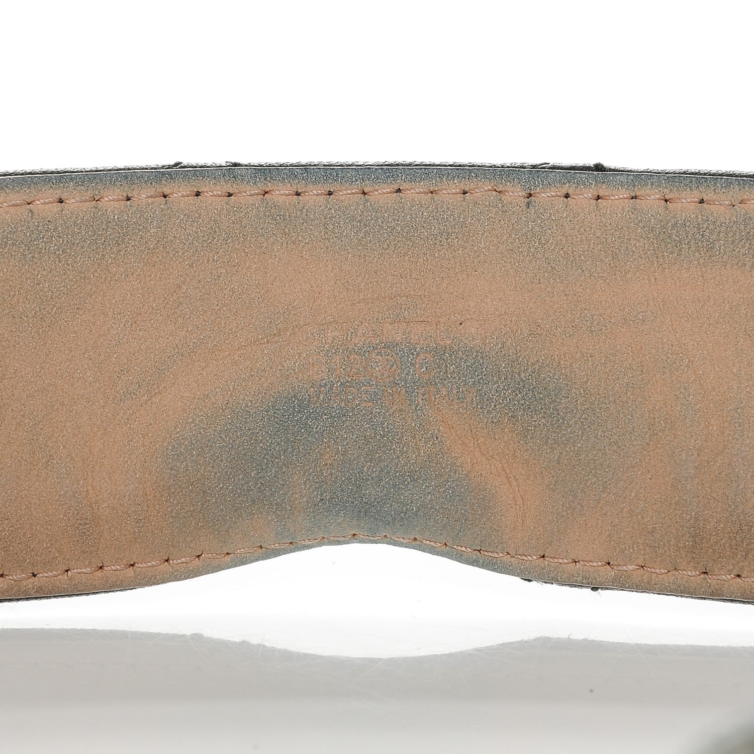 Chanel Lambskin Quilted CC Belt 85 34 Black 5 of 8