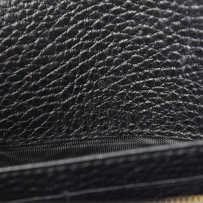 Gucci Calfskin Mini GG Marmont Chain Wallet Black 8 of 12