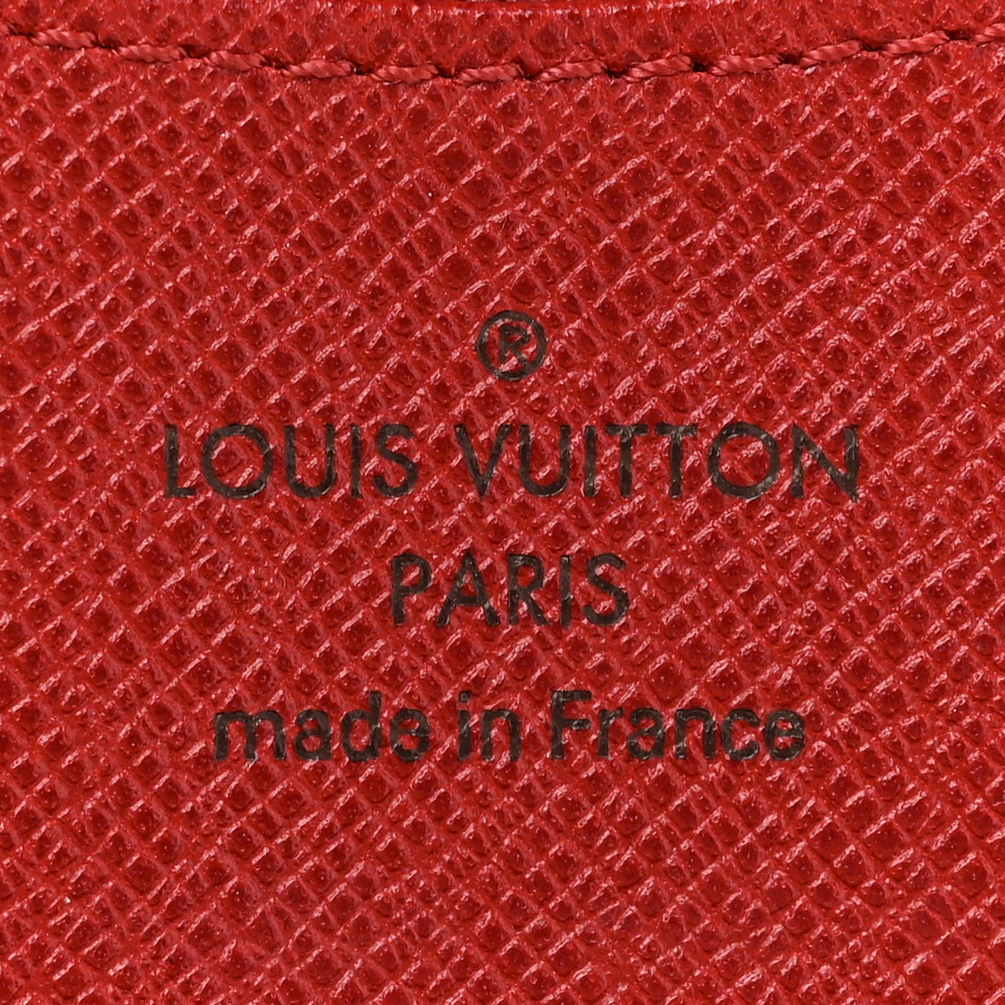 Monogram Josephine Wallet Red