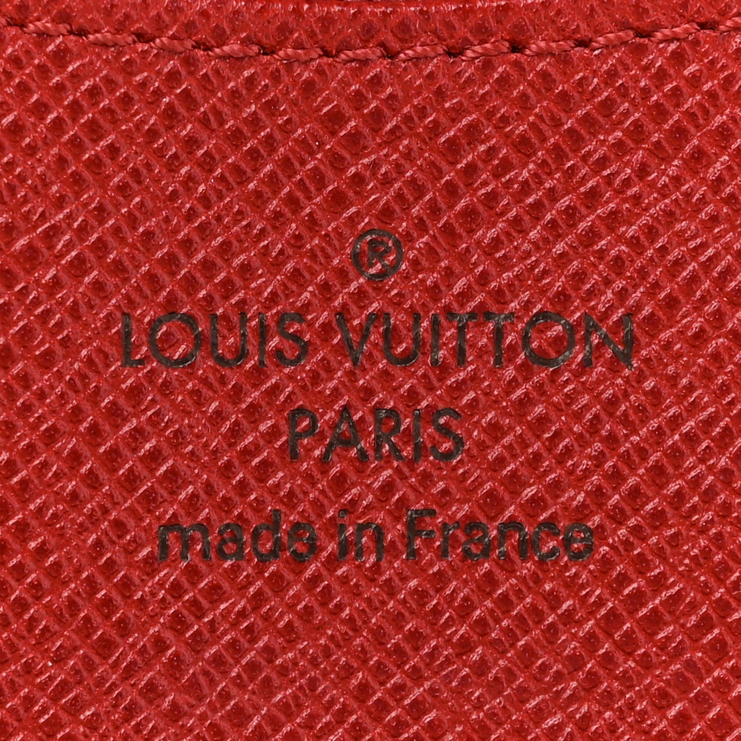 Louis Vuitton Monogram Josephine Wallet Red 8 of 12