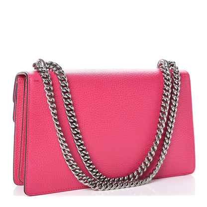 Gucci Pebbled Calfskin Embellished Guccify Small Dionysus Shoulder Bag Rosa 3 of 12