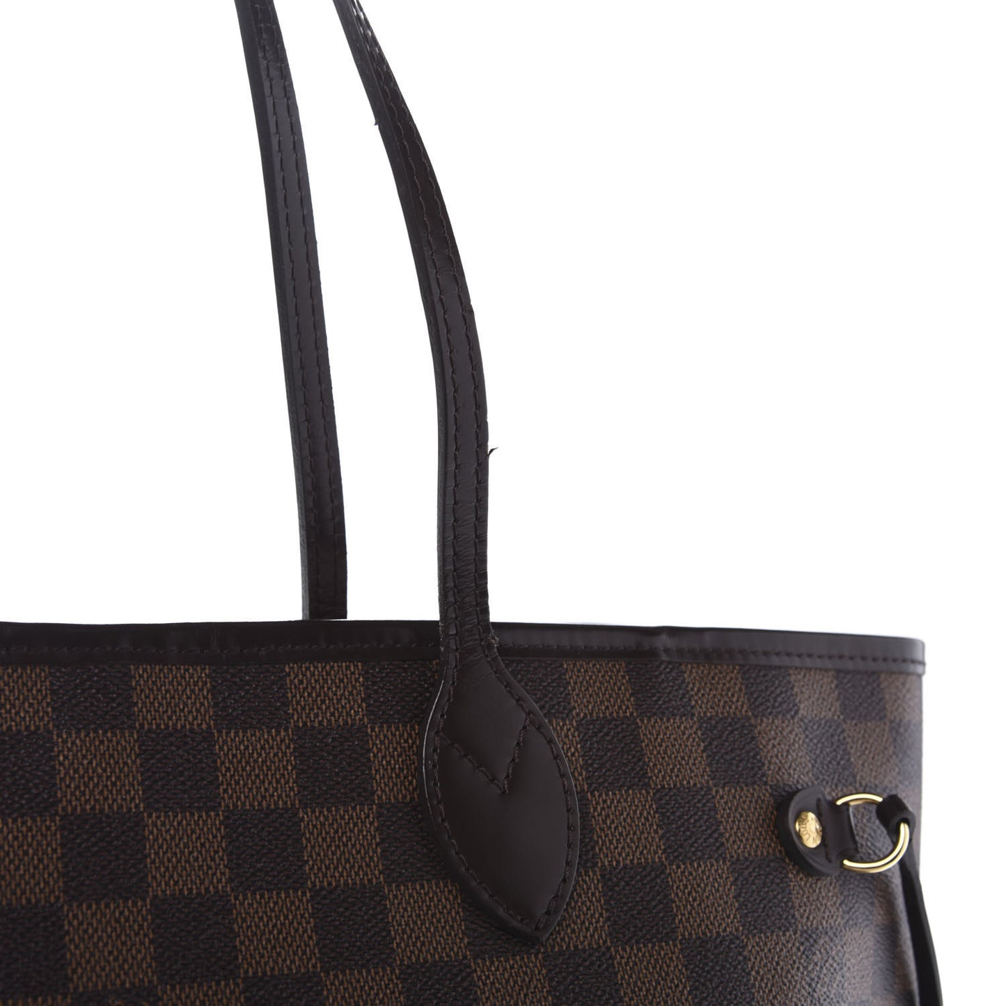 Damier Ebene Neo Neverfull MM Rose Ballerine