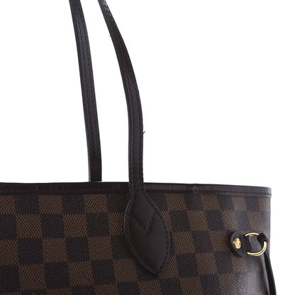Louis Vuitton Damier Ebene Neo Neverfull MM Rose Ballerine 11 of 13