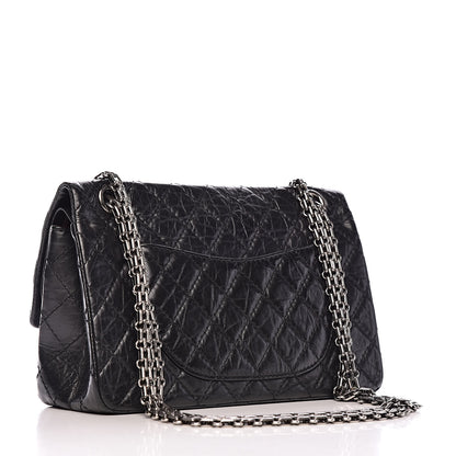 Chanel Aged Calfskin Quilted 2.55 Reissue 225 Flap Black 3 of 11