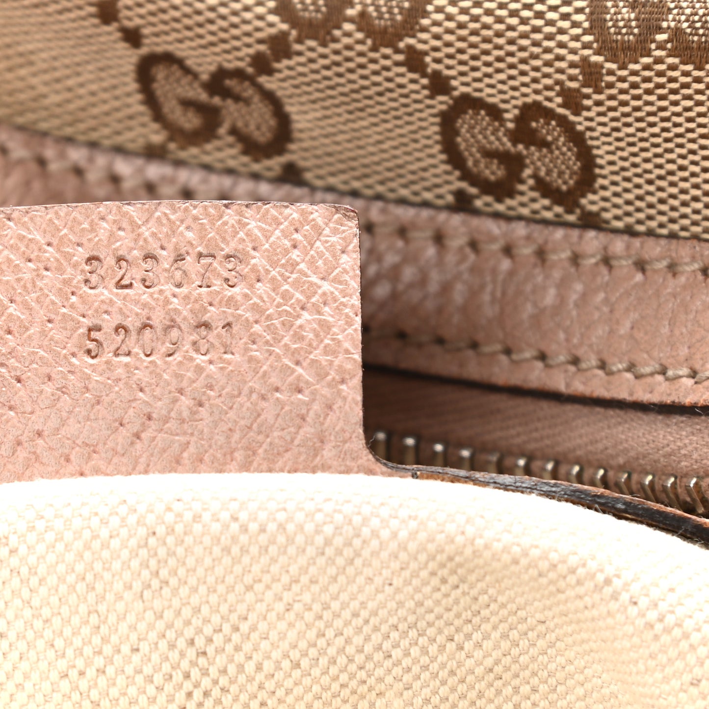 Monogram Medium Bree Shoulder Bag Dark Cipria