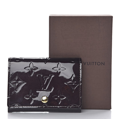 Louis Vuitton Vernis Business Card Holder Amarante 8 of 8