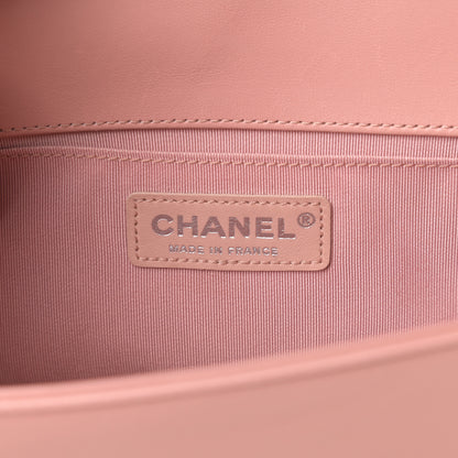 Chanel Lambskin Quilted Medium Boy Flap Light Pink 6 of 15