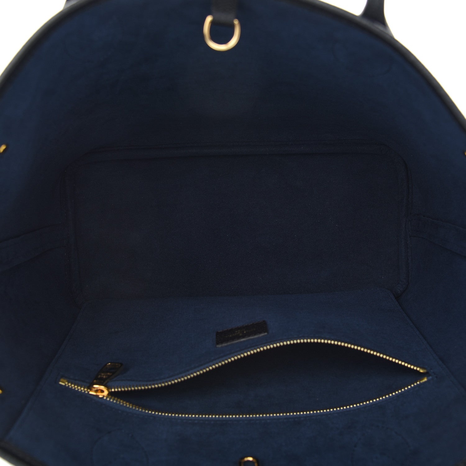 Louis Vuitton Empreinte Monogram Giant Neverfull MM Black 6 of 9