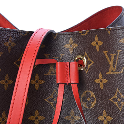 Louis Vuitton Monogram Neonoe MM Coquelicot 5 of 9