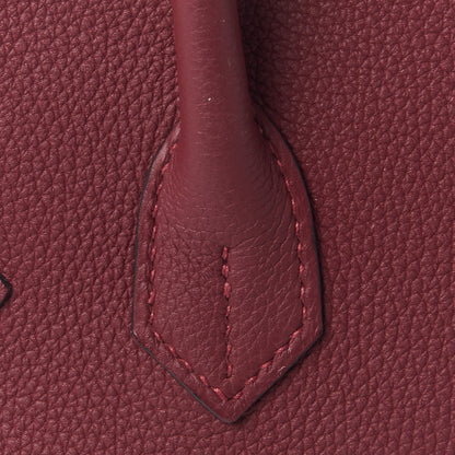 Hermes Togo Birkin 30 Rouge H 11 of 31
