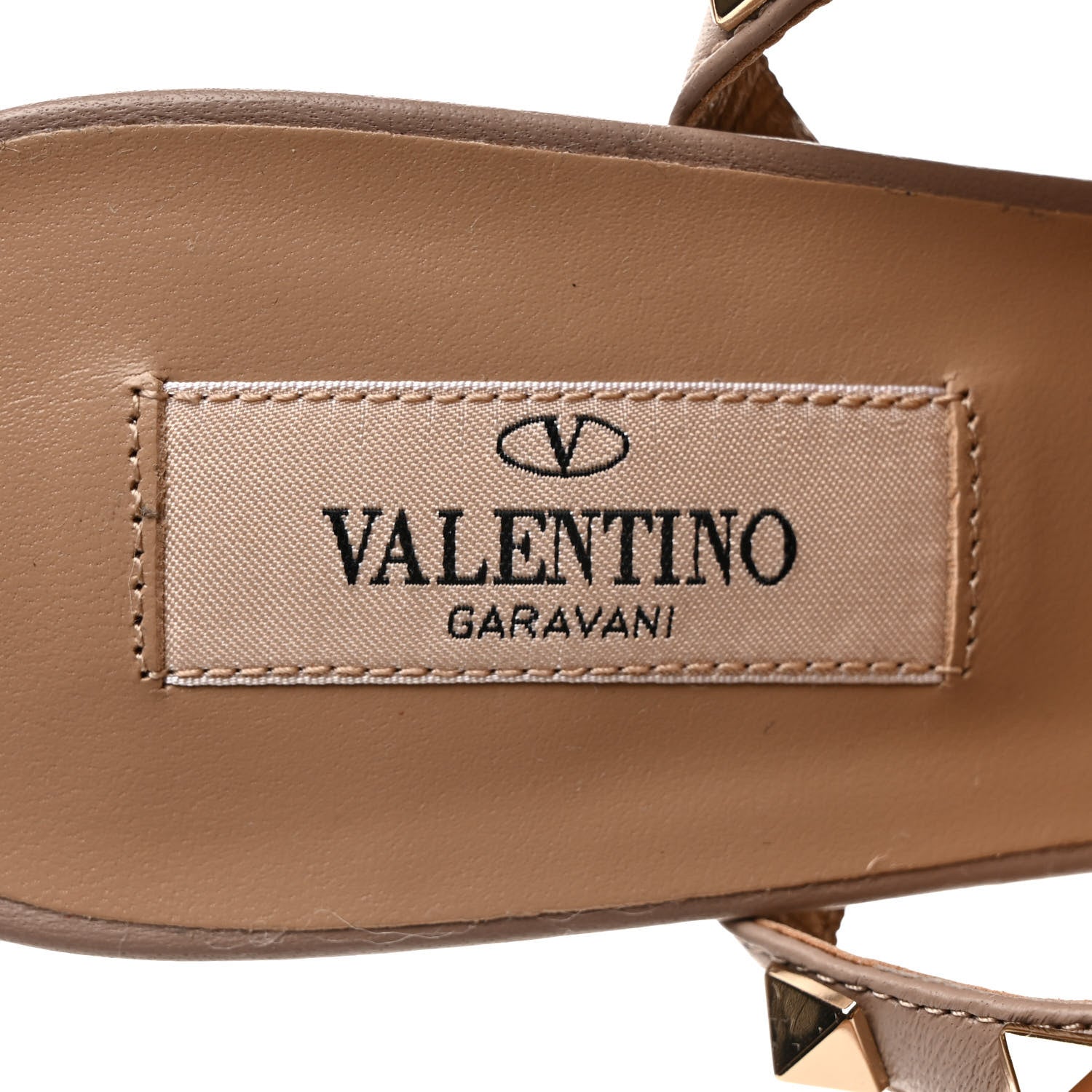 Valentino Garavani Patent Nappa Rockstud Ankle Strap 65mm Pumps 38 Black Poudre 7 of 7