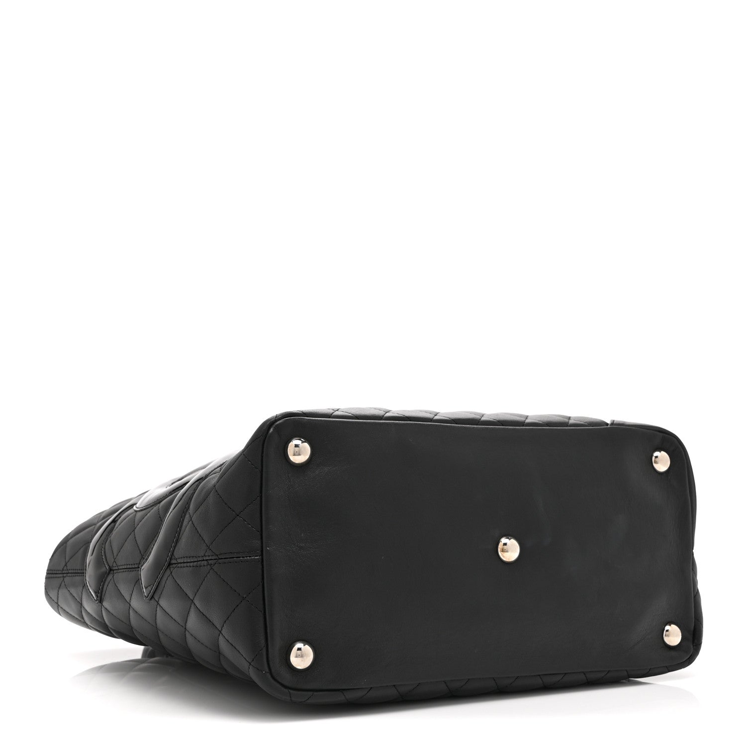 Chanel Calfskin Quilted Large Cambon Tote Black 4 of 10