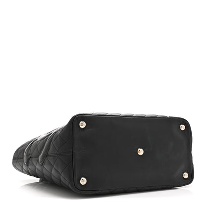 Chanel Calfskin Quilted Large Cambon Tote Black 4 of 10