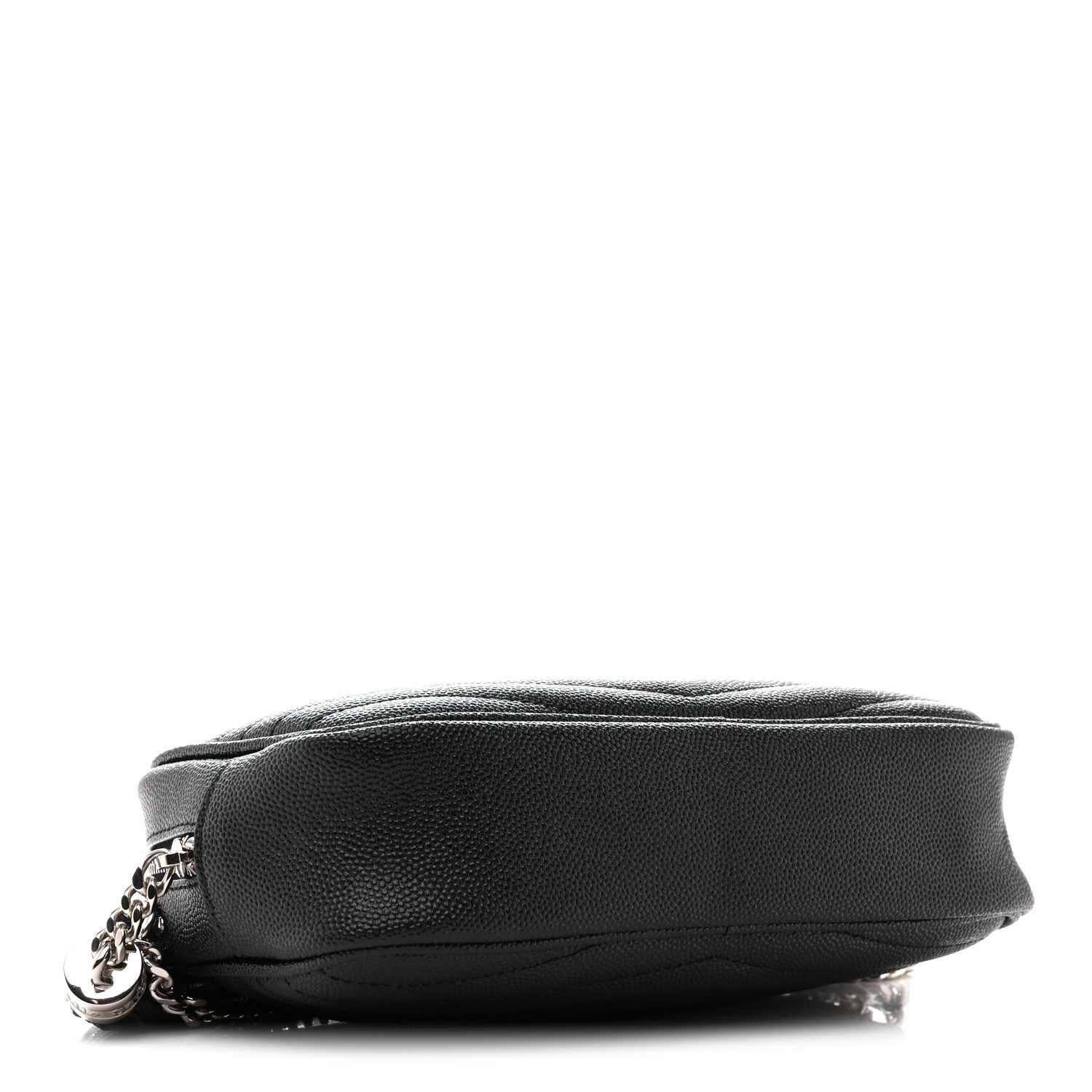 Saint Laurent Grain De Poudre Matelasse Monogram Mini Lou Camera Bag Black 4 of 12