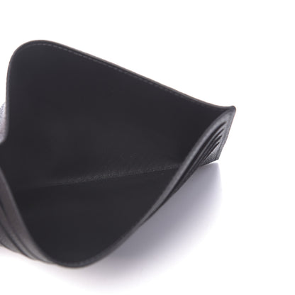 Louis Vuitton Calfskin Felicie Chain Wallet Card Holder Insert Black 5 of 6