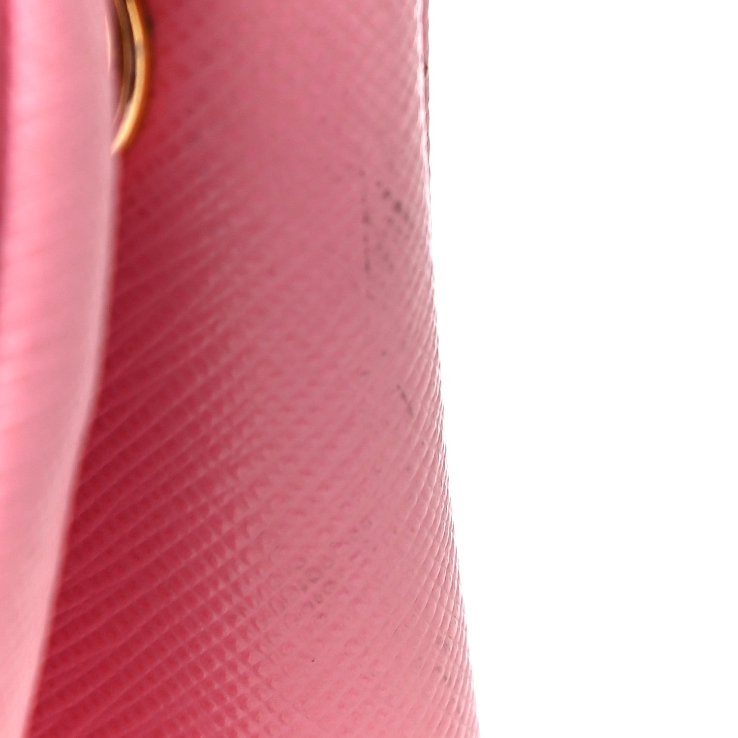 Prada Saffiano Lux Mini Galleria Double Zip Tote Begonia 25 of 35
