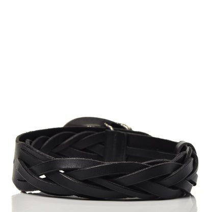 Gucci Calfskin Braided Dionysus Belt 90 36 Black 2 of 3