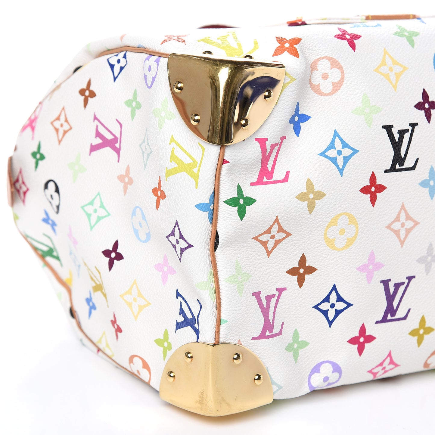 Monogram Multicolor Speedy 30 White