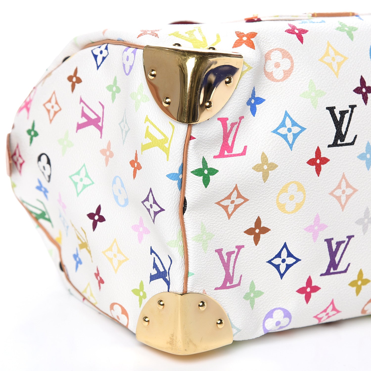 Louis Vuitton Monogram Multicolor Speedy 30 White 6 of 10