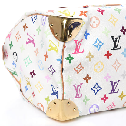 Louis Vuitton Monogram Multicolor Speedy 30 White 6 of 10