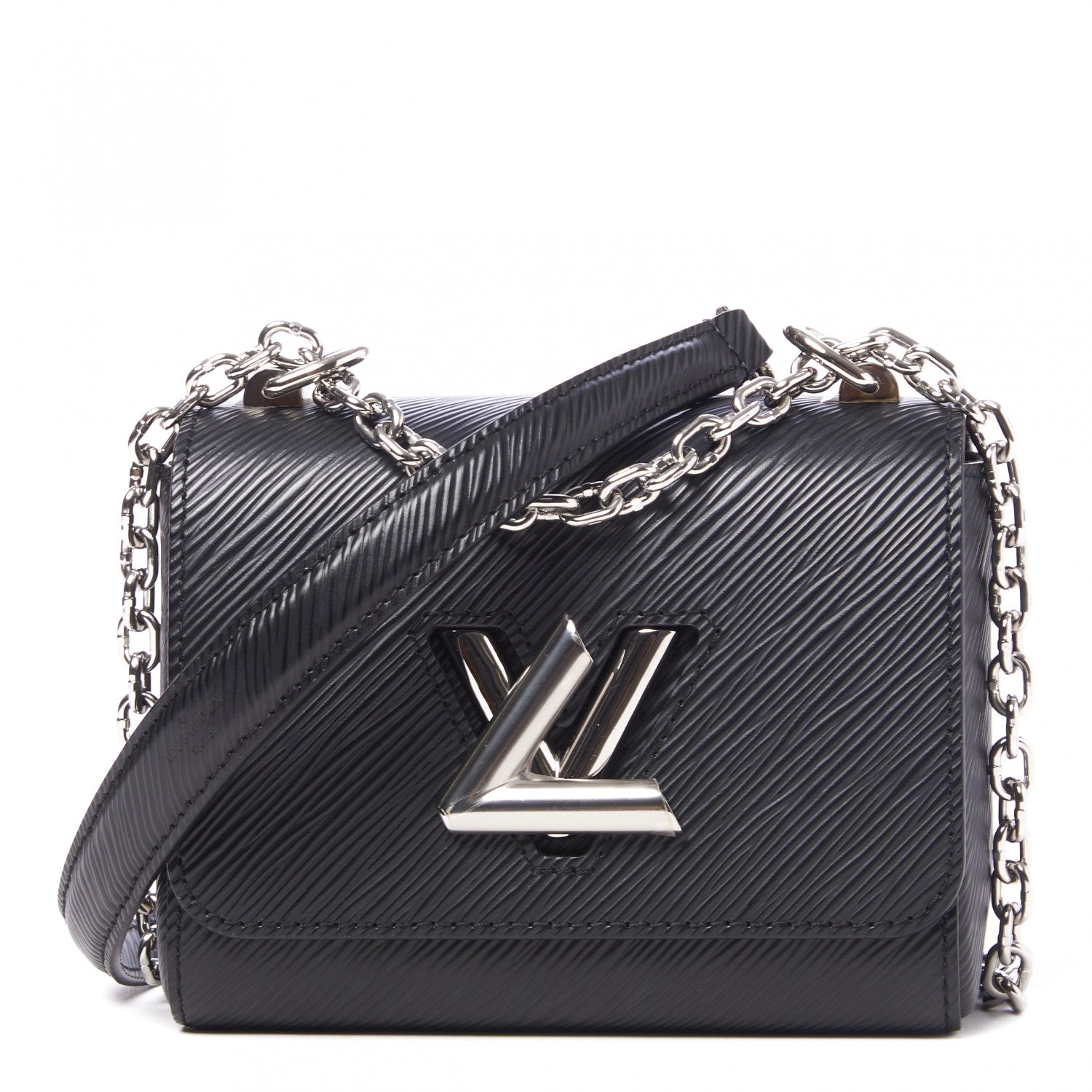 Louis Vuitton Epi Twist Shoulder Bag Mini Black 1 of 9
