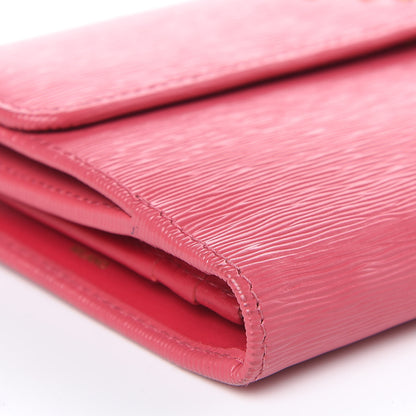Prada Vitello Move Continental Flap Wallet Peonia 7 of 12