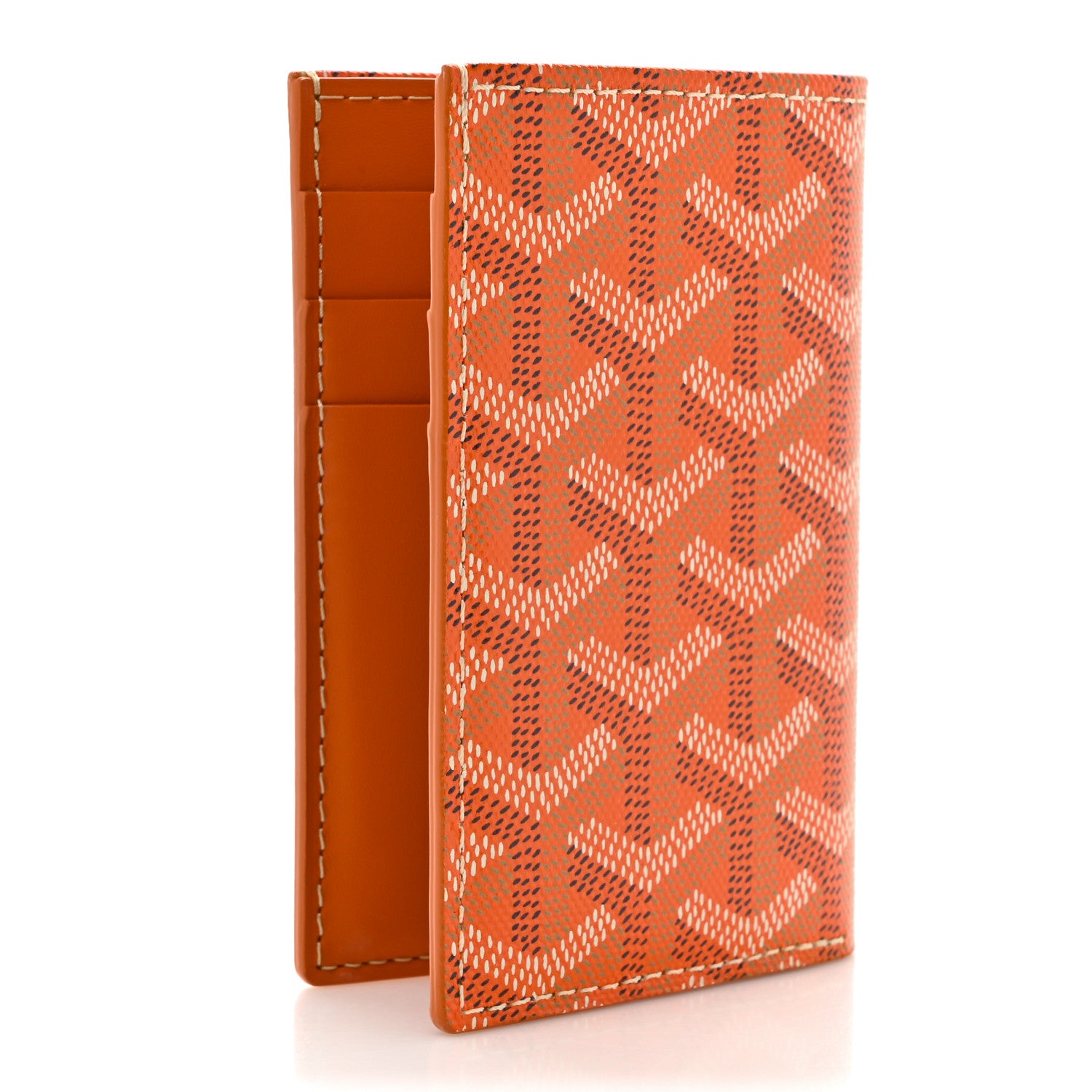 Goyard Goyardine Saint Pierre Card Holder Orange 3 of 10