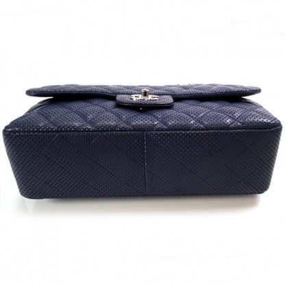 Chanel Lambskin Perforated Jumbo Flap 4 of 12