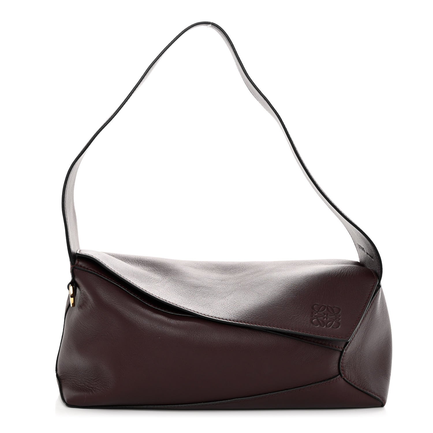 Loewe Calfskin Puzzle Hobo Prune 1 of 9