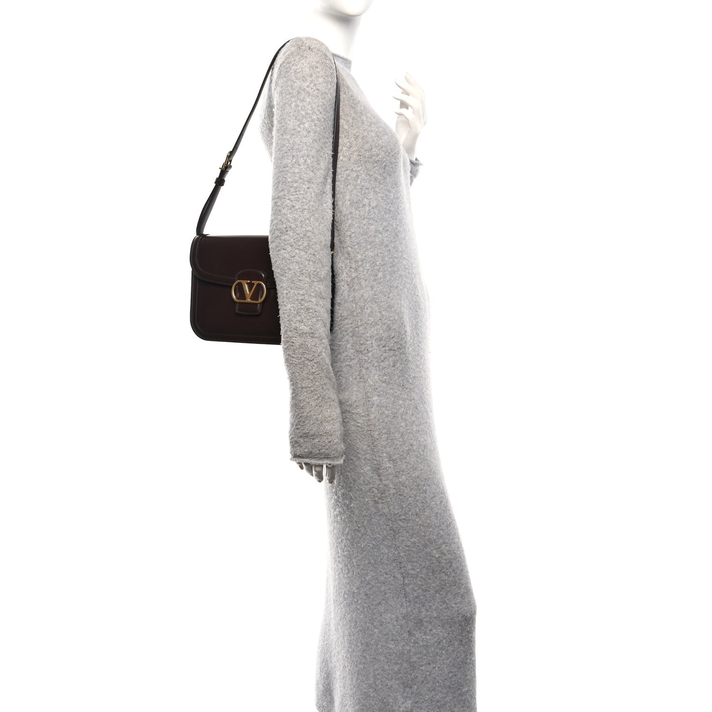 Smooth Calfskin 9to5 Shoulder Bag Fondant