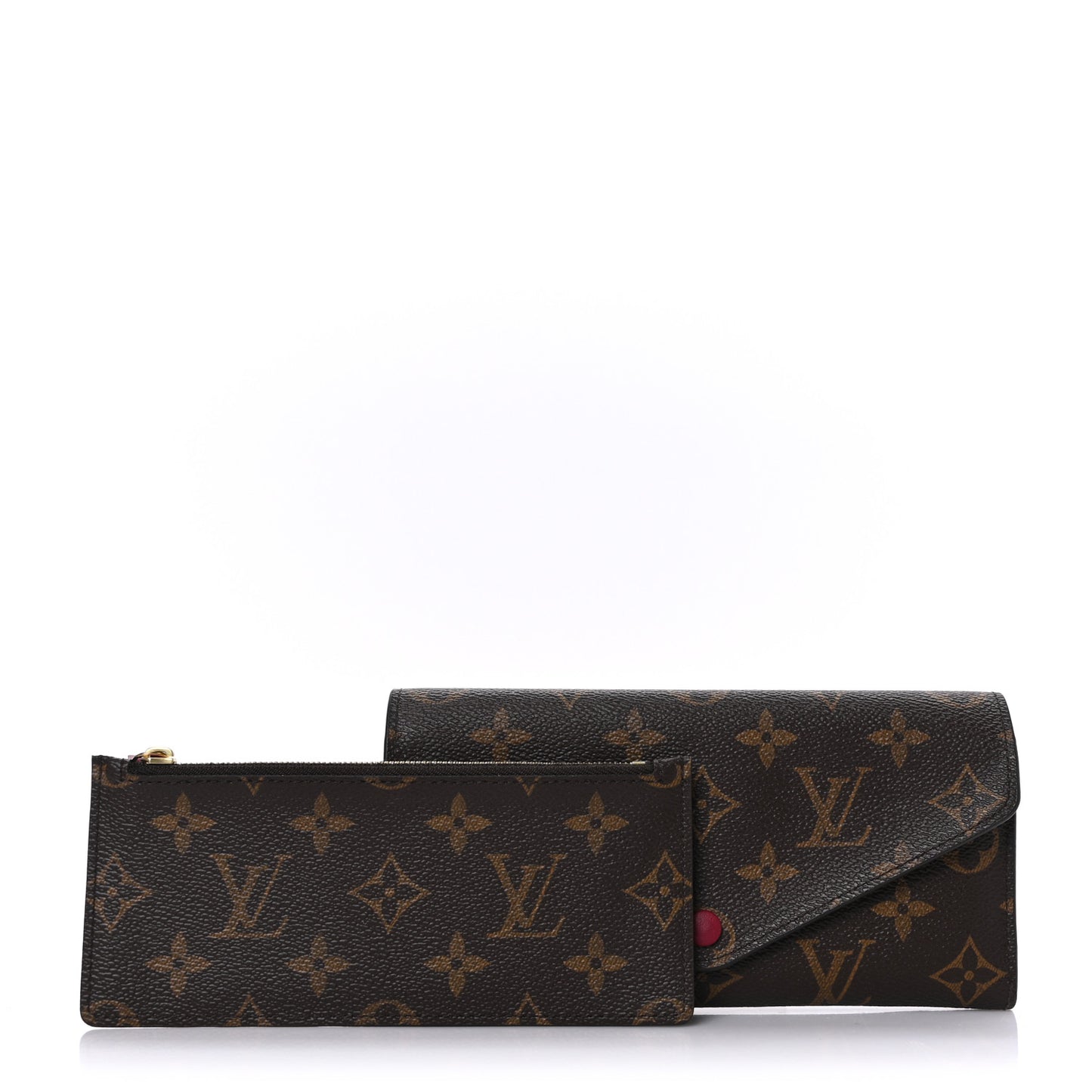 Monogram Josephine Wallet Fuchsia