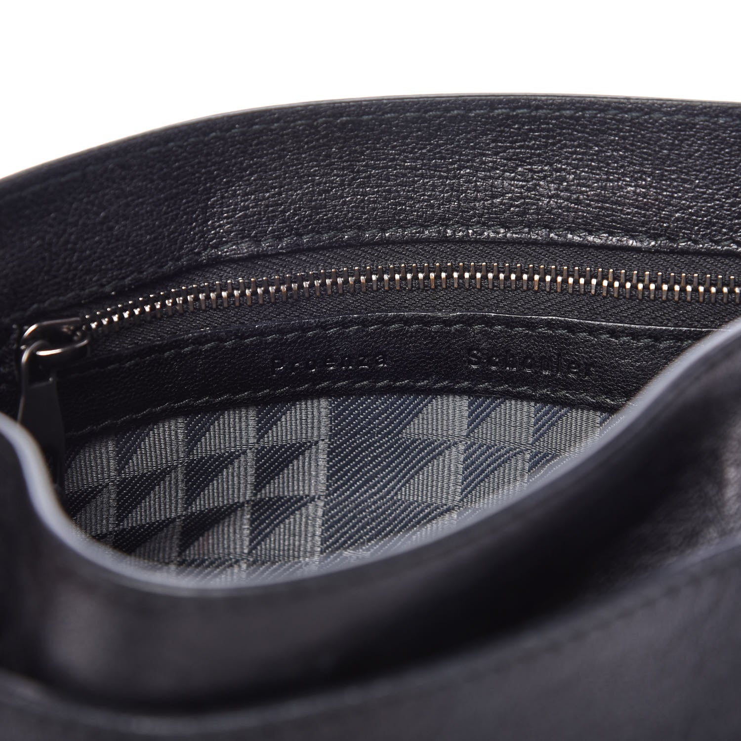 Proenza Schouler Lambskin PS1 Mini Pouch Messenger Black 8 of 10