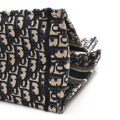 Christian Dior Oblique Medium Book Tote Blue Multicolor 10 of 12