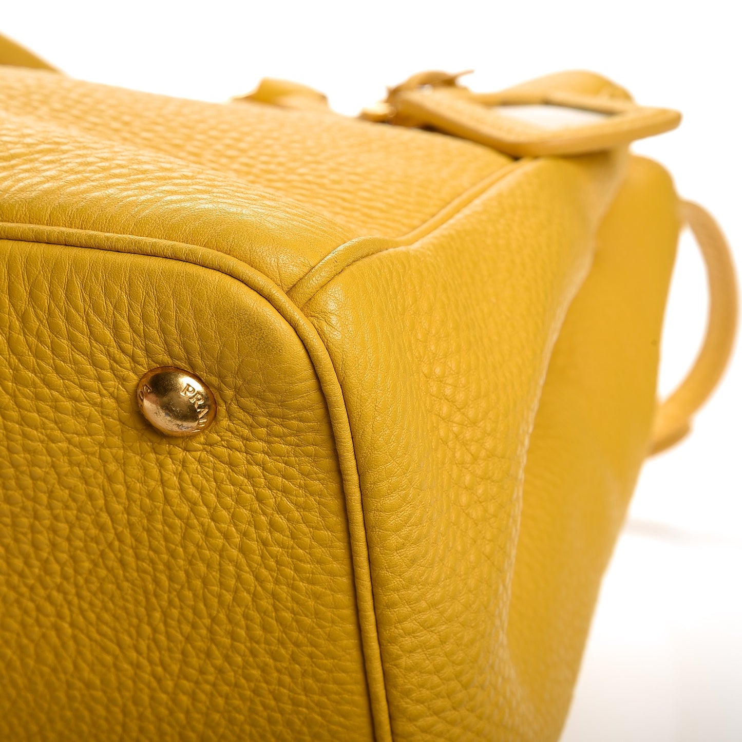 Vitello Daino Tote Mimosa