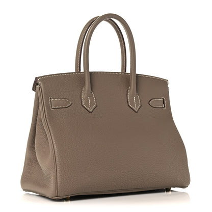 Hermes Togo Birkin 30 Etoupe 3 of 34