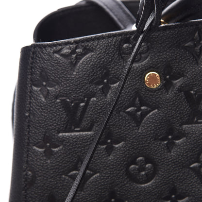 Louis Vuitton Empreinte Montaigne GM Black 29 of 31