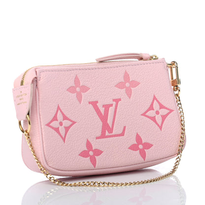Louis Vuitton Empreinte Monogram Giant By The Pool Mini Pochette Accessories Bouton De Rose 2 of 4