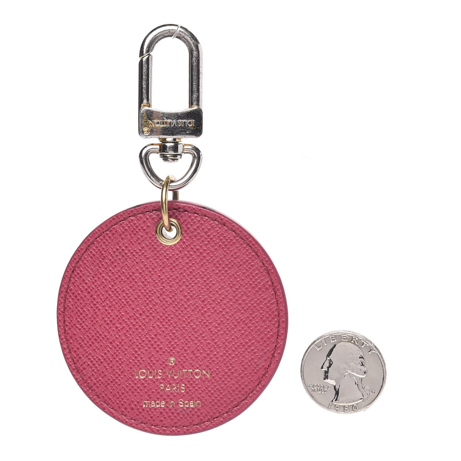 Louis Vuitton Damier Ebene Illustre Posies Bag Charm 2 of 4