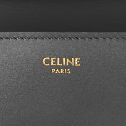 Celine Box Calfskin Teen Classic Box Flap Bag Light Charcoal 6 of 10