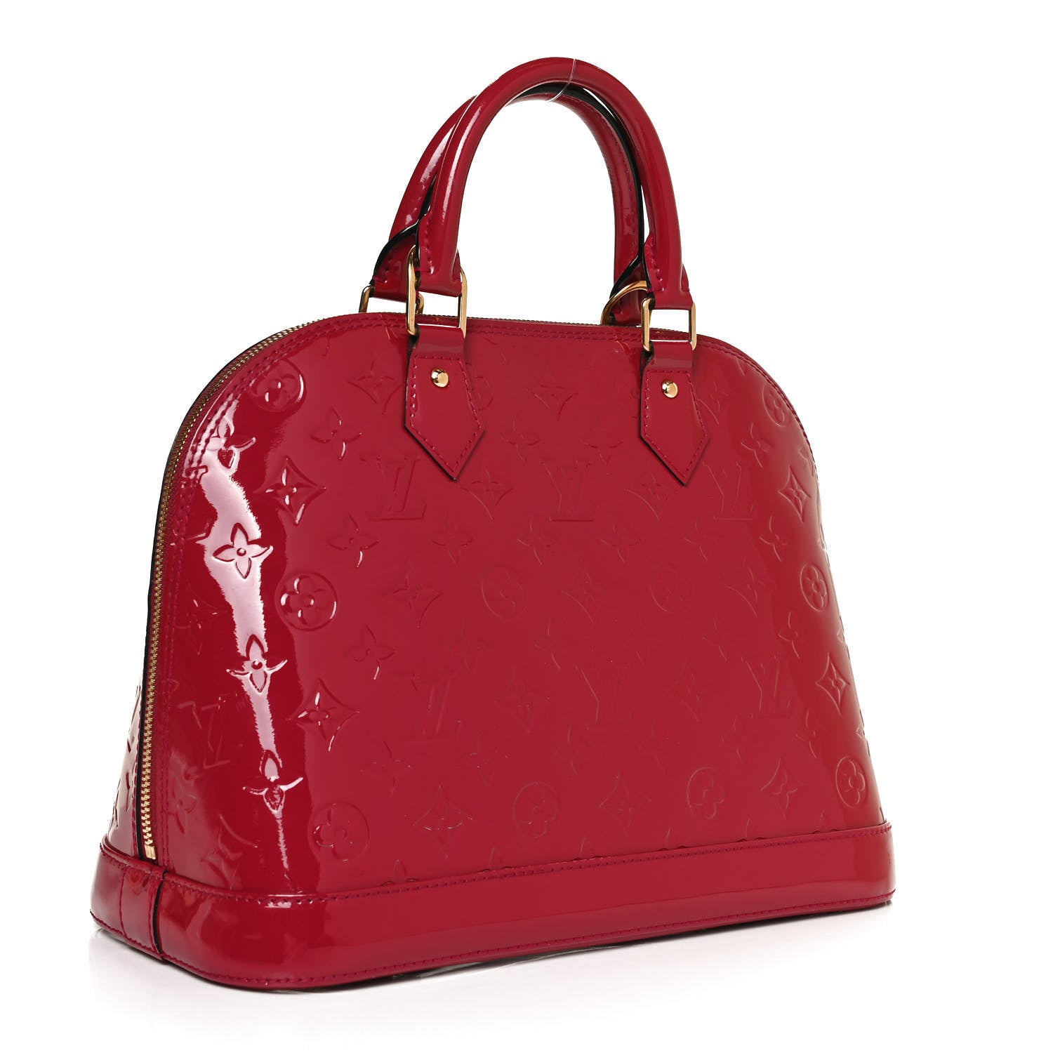 Louis Vuitton Vernis Alma PM Cherry 2 of 9