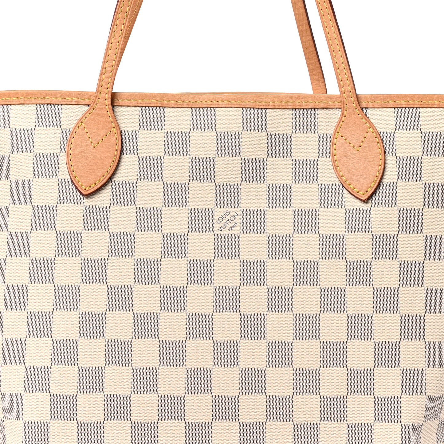 Damier Azur Neo Neverfull MM Rose Ballerine