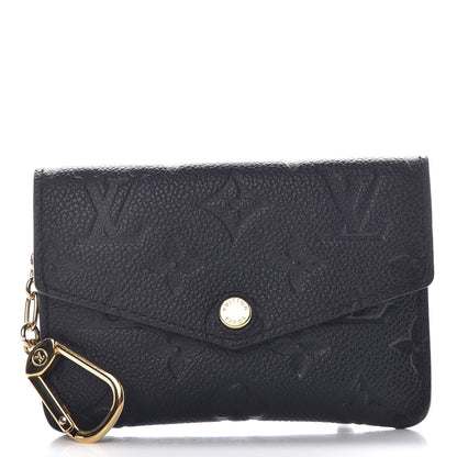Louis Vuitton Empreinte Key Pouch Black 1 of 8