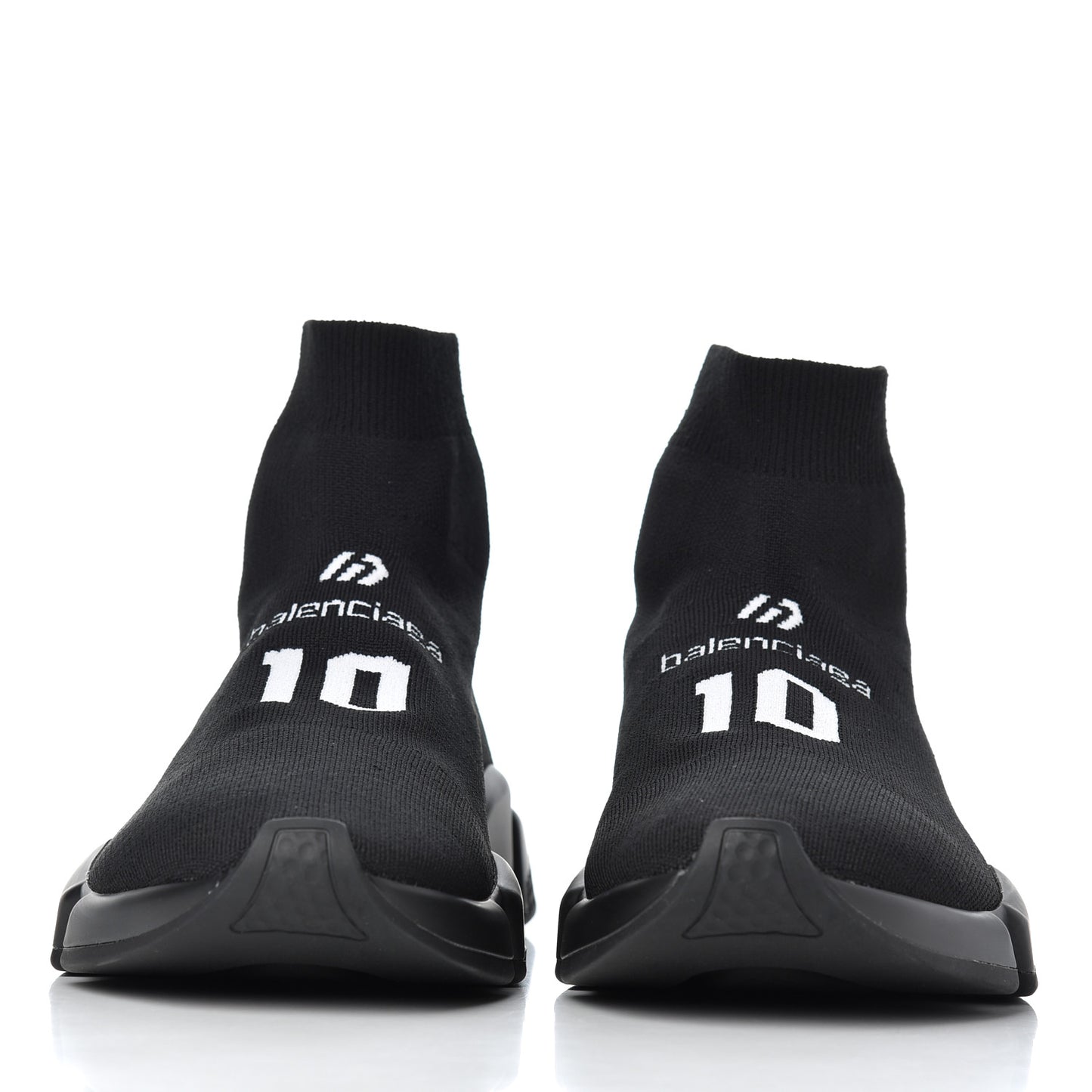 Neoprene Knit Soccer Mens Speed Sneakers 41 Black