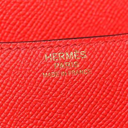 Hermes Epsom Constance 24 Rouge de Coeur 7 of 11