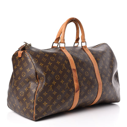 Louis Vuitton Monogram Keepall 50 3 of 19