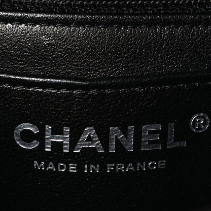 Chanel Wool Tweed Quilted Mini Rectangular Flap Pink Black 5 of 10