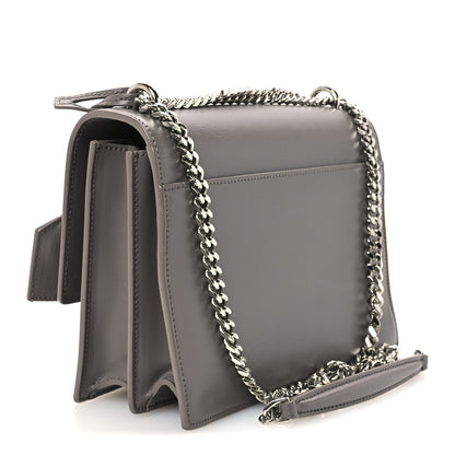 Saint Laurent Calfskin Medium Monogram Sunset Fog 3 of 12