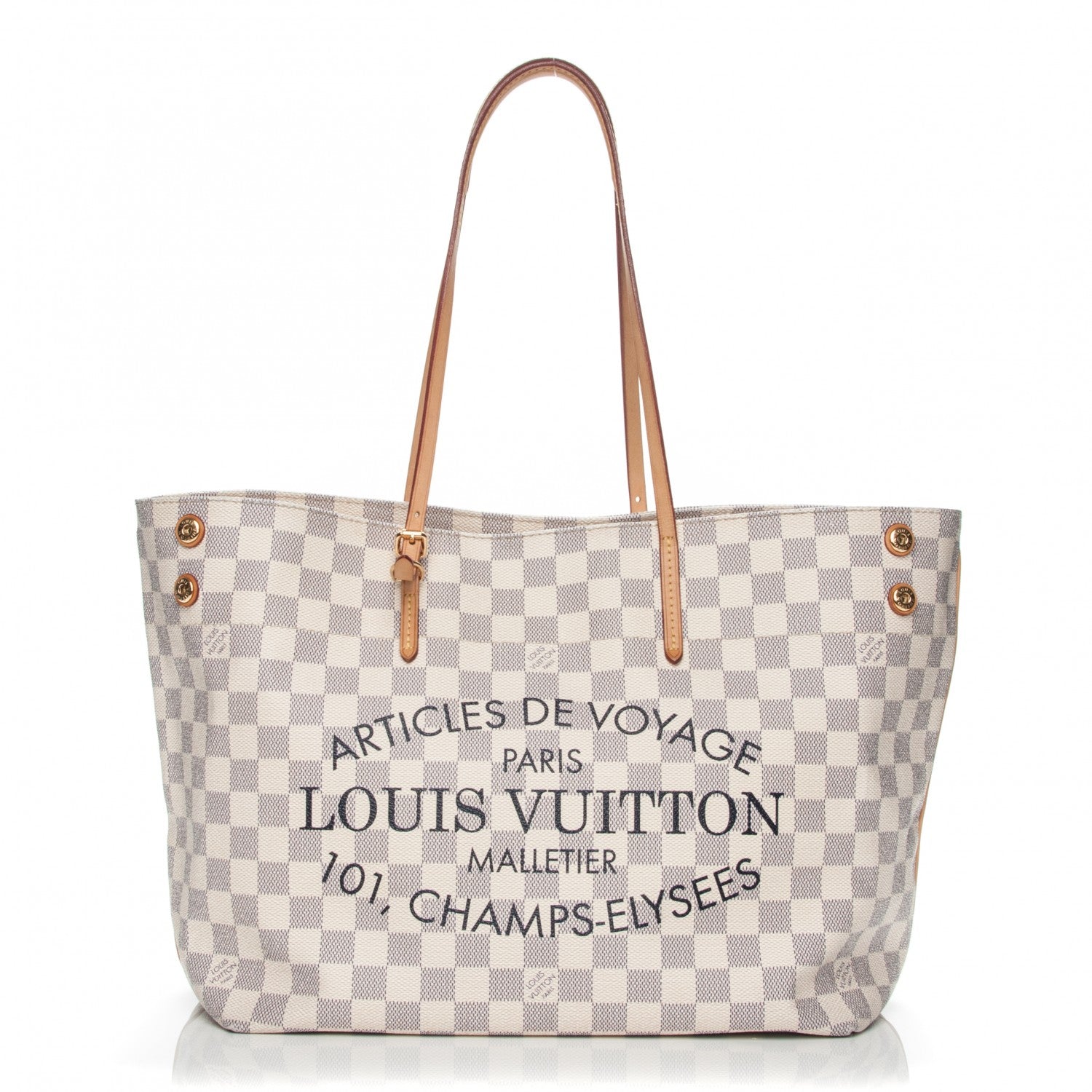 Louis Vuitton Damier Azur Cabas Adventure MM 1 of 10