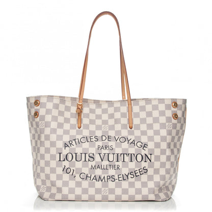 Louis Vuitton Damier Azur Cabas Adventure MM 1 of 10