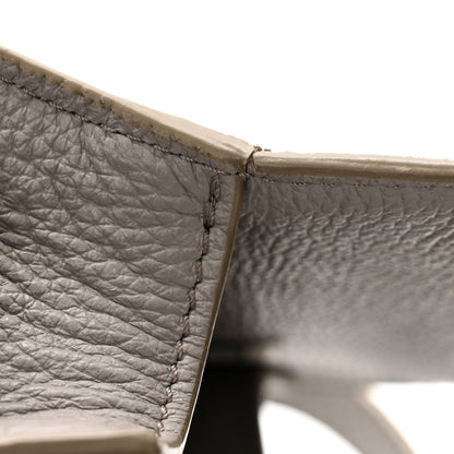 Chloe Calfskin Mini Marcie Round Crossbody Bag Cashmere Grey 14 of 15